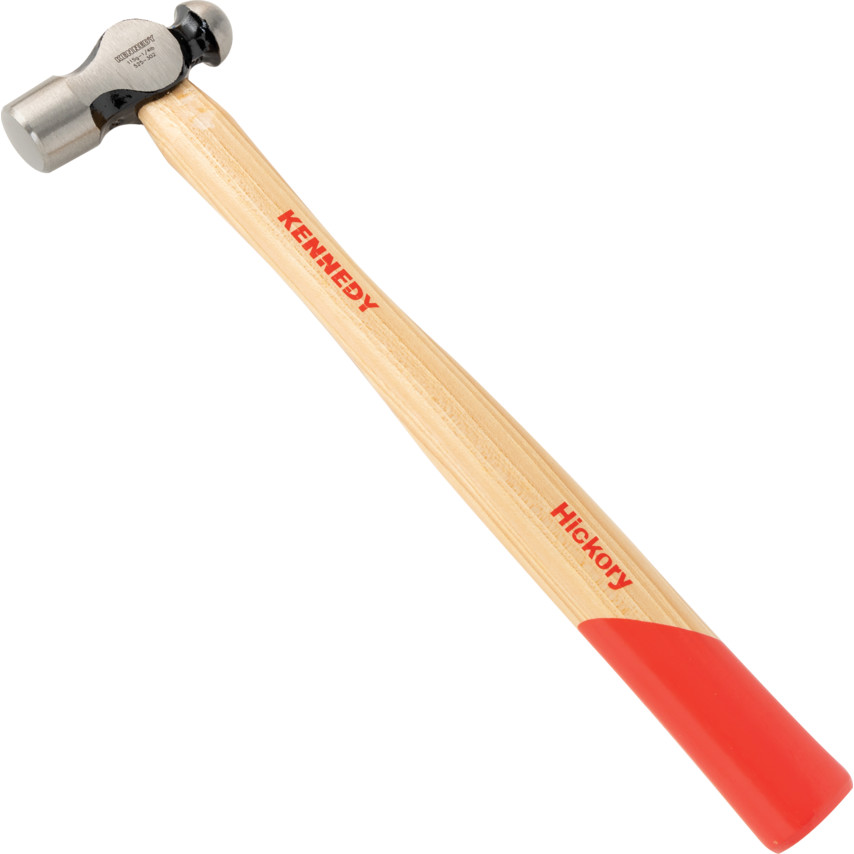 Ball Pein Hammer, BS 876, Hickory Shaft, 255mm, 113g (1/4lb) | KEN5253020K