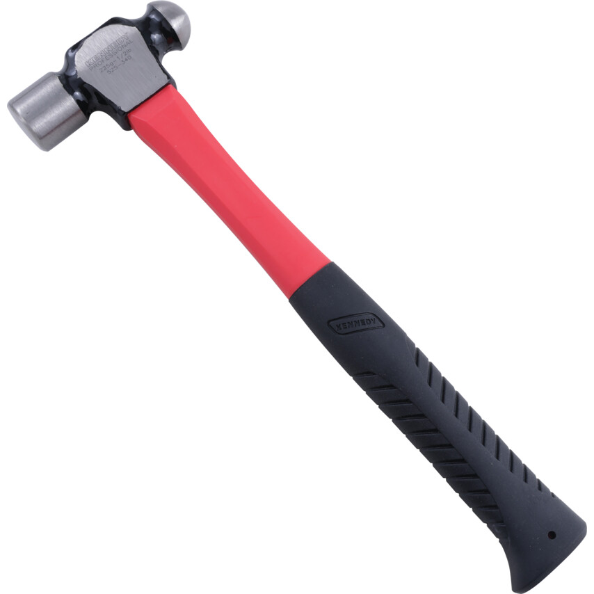 Ball Pein Hammer, Fibreglass Shaft, 275mm, 226g (1/2lb) | KEN5253400K