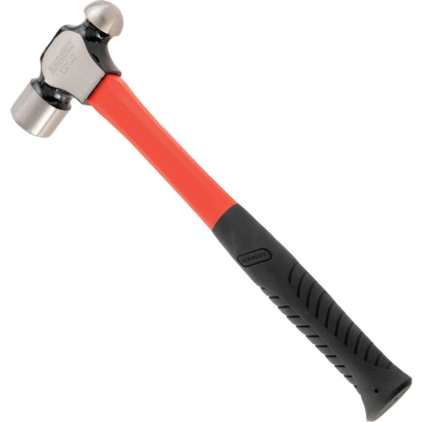 Ball Pein Hammer, Fibreglass Shaft, 400mm, 907g (2lb) | KEN5253500K