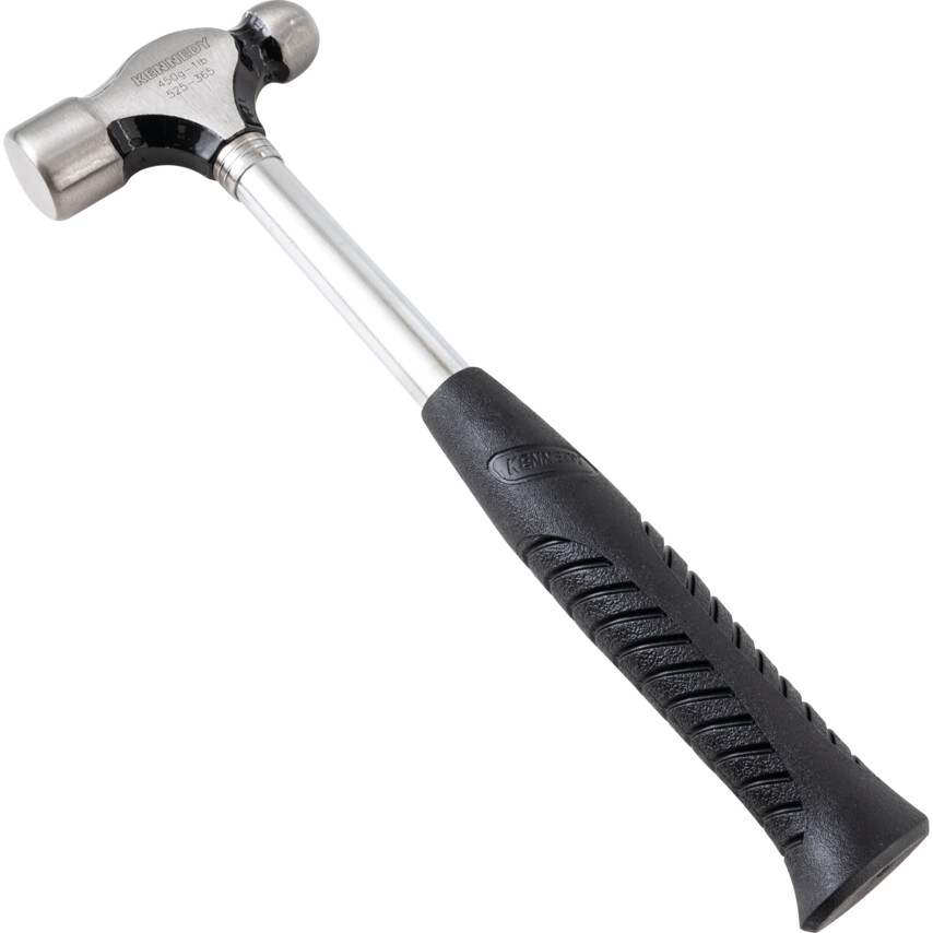 Ball Pein Hammer, Tubular Steel Shaft, 320mm, 450g (1lb) | KEN5253650K