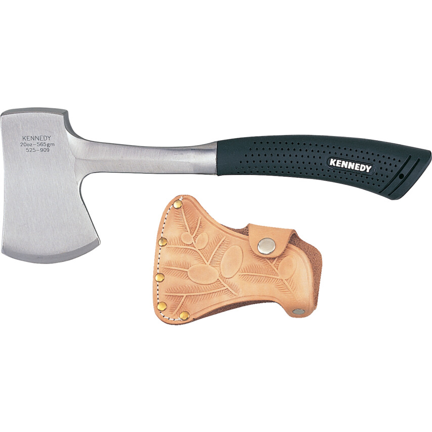 Kennedy 20oz Camp Axe, Solid Steel One-Piece, 345mm | KEN5259090K