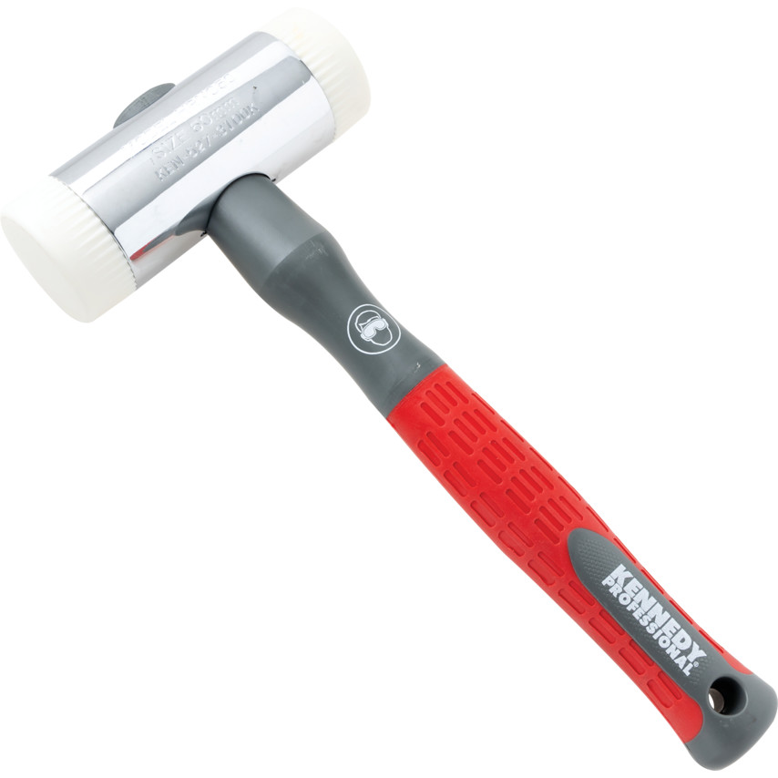 Kennedy-Pro 50mm Dia. Nylon Faced Hammer, Polypropylene Shaft, 305mm | KEN5273100K