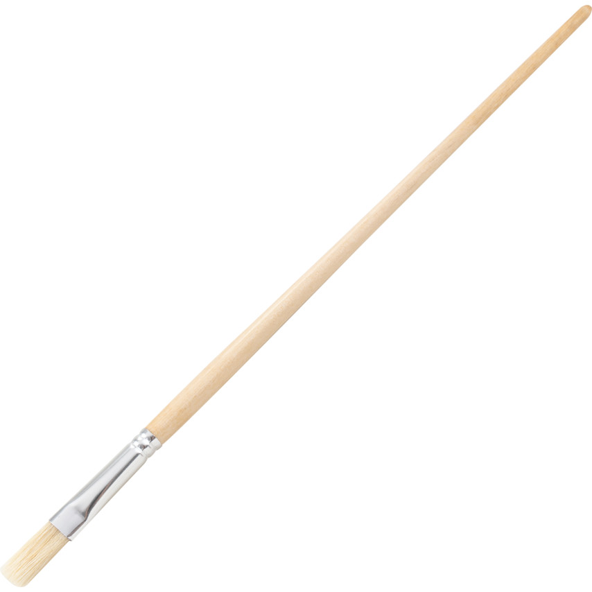 Kennedy No.6, 12mm Flat Fitch Paintbrush, Wooden Handle | KEN5336560K