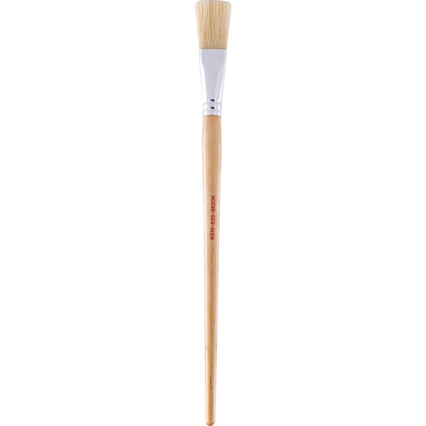 Kennedy No.12, 24mm Flat Fitch Paintbrush, Wooden Handle | KEN5336620K