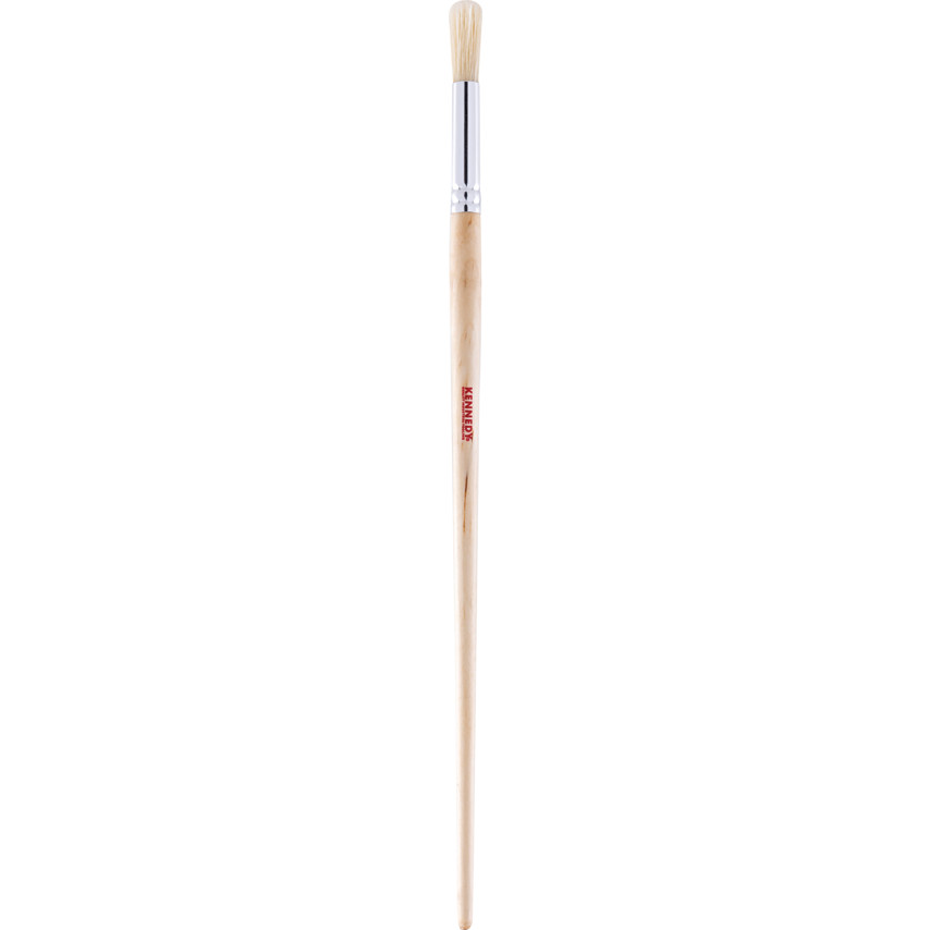 Kennedy No.8, 16mm Round Fitch Paintbrush, Wooden Handle | KEN5336683K