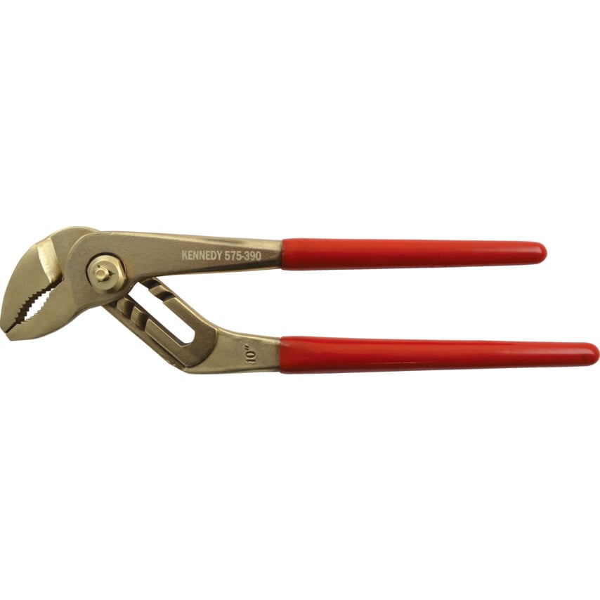 Kennedy-Pro 250mm Anti-Spark Groove Joint Pliers, Al-Br | KEN5753900K