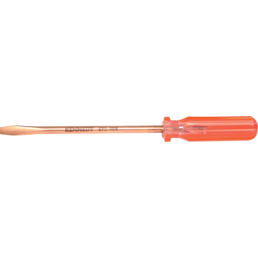 Kennedy-Pro Anti-Spark Slotted Screwdriver 9x300mm, Al-Br | KEN5754100K