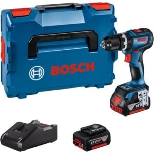 Bosch GSB 18V-90 C Cordless Brushless Combi Impact Drill/Driver, 2 x 5.0Ah Batt. Pk. | 06019K6106