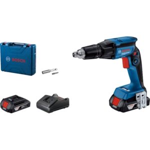 Bosch GTB 185-LI Cordless Brushless Drywall Screwdriver, 2 x 2.0Ah Batt. Pk | 06019K7020