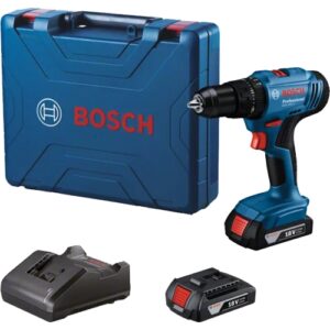 Bosch GSB 183-LI Cordless Combi Impact Drill/Driver, 2 x 2.0Ah Batt. Pk. | 06019K91K0