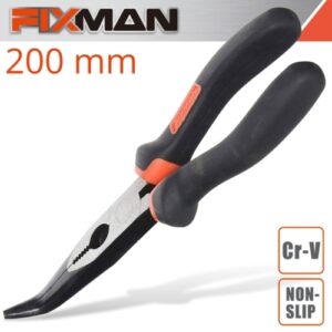 Fixman 200mm Industrial Bent Nose Pliers | FIX A0205