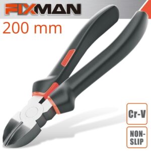 Fixman 200mm Industrial Diagonal Side Cutters | FIX A0405