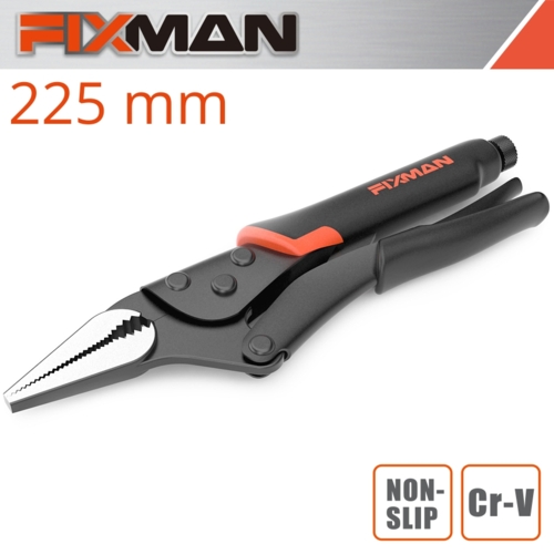 Fixman 228mm Long Nose Lock Grip Pliers | FIX A1402