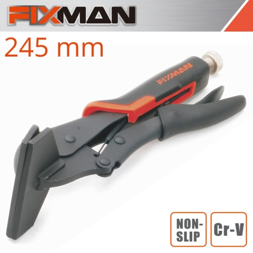 Fixman 250mm Flat Lock Grip Pliers | FIX A1406