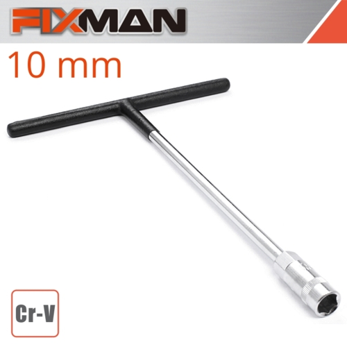 Fixman T-Bar HEX Socket Wrench, 10mm | FIX B1002