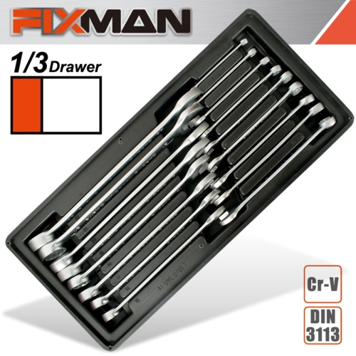 Fixman 17Pc Combination Spanner Set, Tool Insert Module, 6-22mm | FIX F1BT06-1