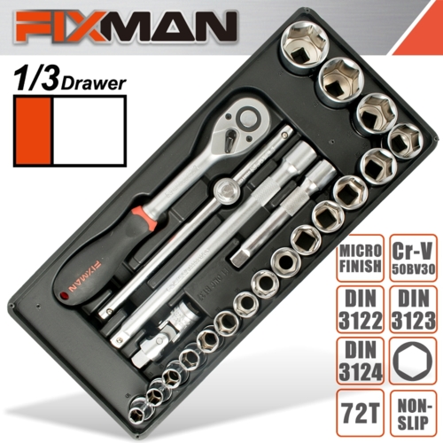 Fixman 22Pc 1/2