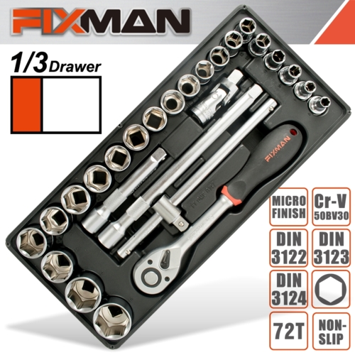 Fixman 26Pc 1/2