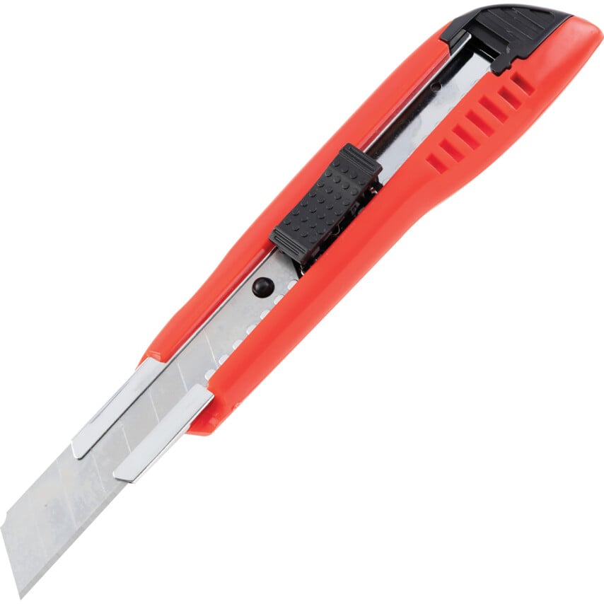 Kennedy Retractable Utility Knife, 8-Seg. Snap-Off Blade 18x100mm | KEN5370350K