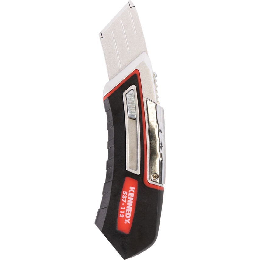 Kennedy Auto Retractable, Quick Change Utility/Trimming Knife, 115mm | KEN5371120K