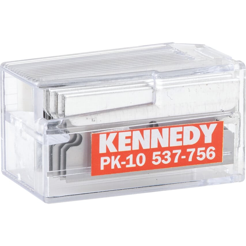 Kennedy 10Pk Window Scraper Blades for KEN5331100K | KEN5377560K