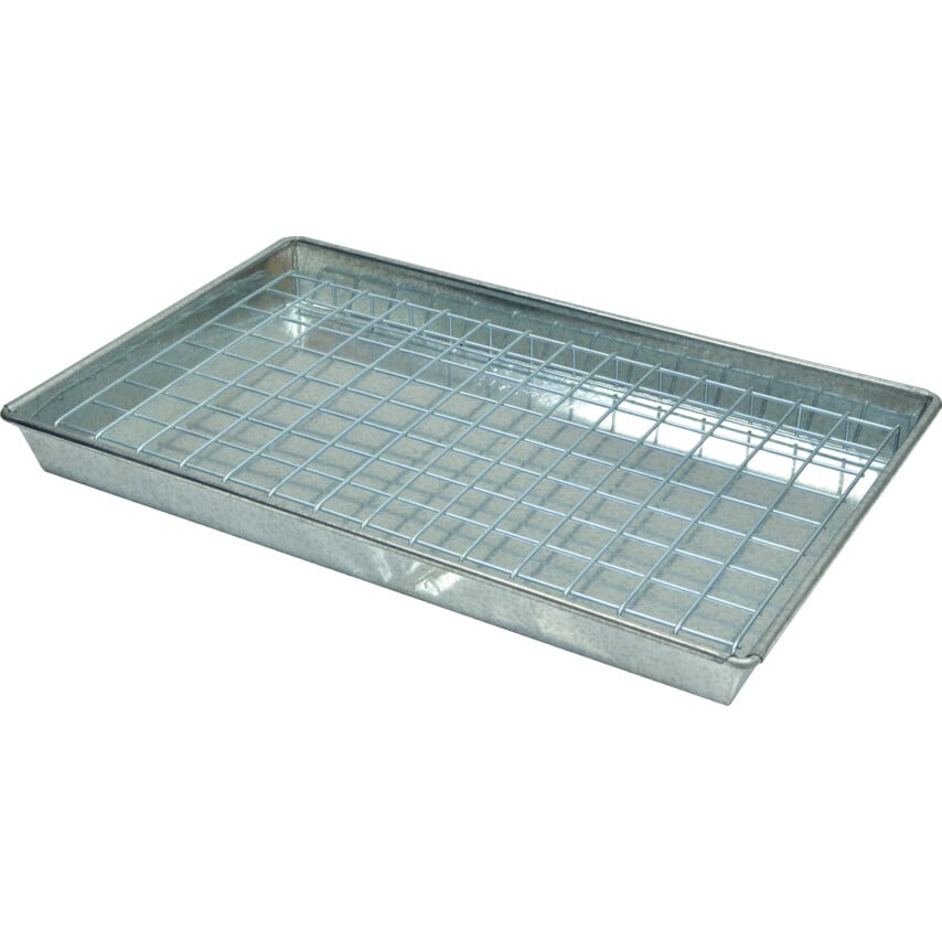 Kennedy 540x345x50mm Galvanised Drip Tray with Mesh | KEN5404220K