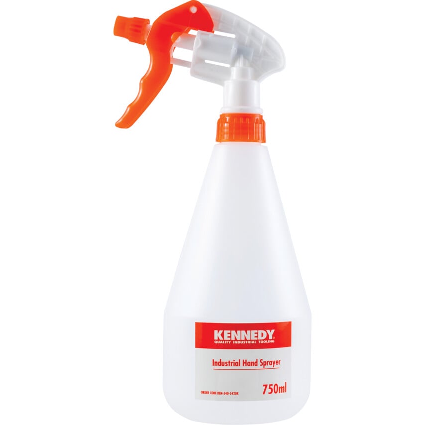 Kennedy 750ml Heavy Duty Trigger Spray Bottle, Polyethylene | KEN5405420K