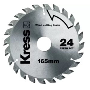 Kress TCT Circular Saw Blade, 165MM X B20MM X K1.6MM - 24T | KA8208