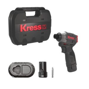 Kress 12V Cordless Brushless Impact Driver, 140Nm, 2 x 2.0Ah Batt. Pk. | KUB50.2