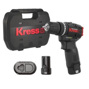 Kress 12V Cordless Brushless Impact Drill, 40Nm, 2 x 2.0Ah Batt. Pk. | KUC12