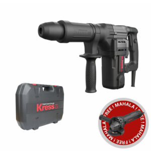 Kress SDS-Max Demolition Hammer Drill, 14J, 1200W + FREE Variable Speed Angle Grinder, 115mm, 830W