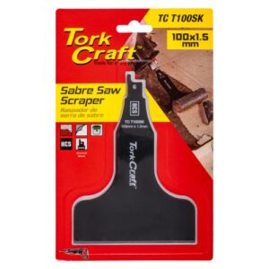 Tork Craft HCS Sabre Saw Scraper Blade, 100mm X 1.5mm | TC T100SK