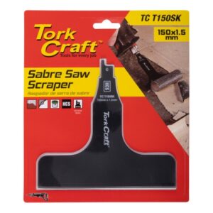 Tork Craft HCS Sabre Saw Scraper Blade, L140mm X W150mm X H1.5mm | TC T150SK