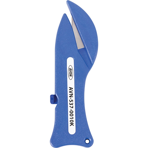 Avon Safety Knife, Fixed, Straight, Steel Blade, OL-155mm | AVN5370010K