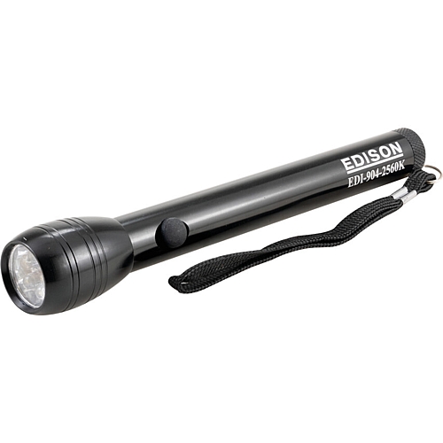 Edison LED Torch, Non-Rechargeable, 30M Beam Distance, 30lm | EDI9042560K