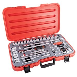 Kennedy-Pro 50Pc Metric Socket Set, 1/4