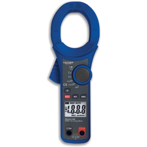 Oxford Auto Range Digital Clamp Meter, 2000A AC (UT220 ) | OXD5161725D