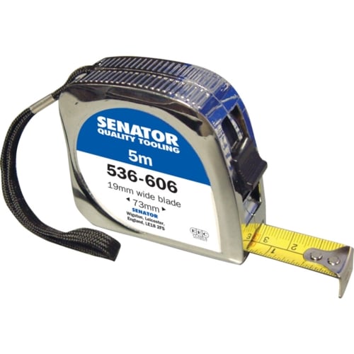 Senator Metric Tape Measure, 19mm x 5M (LTC005M) | SEN5366060K