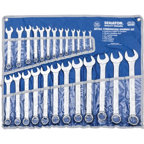 Senator 25Pc Cr-V Combination Spanner Set, 6-32mm | SEN5825202D