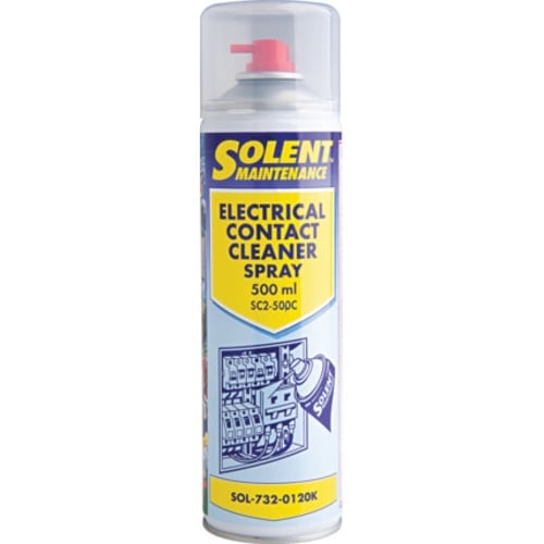 Solent Electrical Contact AerosolCleaner, 500ml (SC2-500C) | SOL7320120K