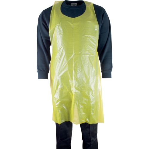 Sitesafe 100Pc Disposable Polythene Apron, One Size | SSF9621150Y