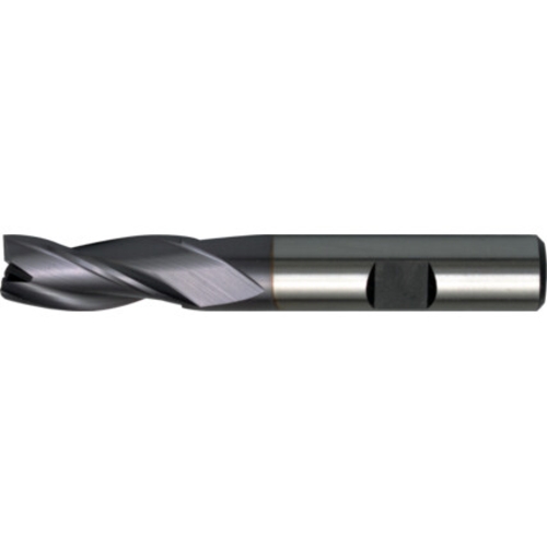 SwissTech 4mm HSS-Co Weldon Regular Slot Drill Bit, TiCN Coated | SWT1630634A