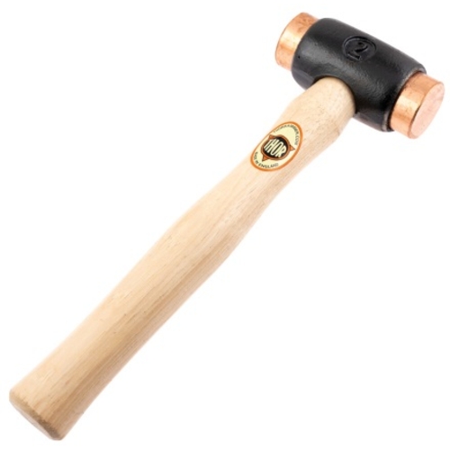 Thor 38mm Copper Hammer, Wood Handle, Replaceable Head, 1260g | THO5270162J