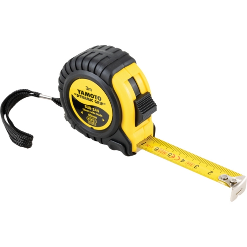 Yamoto HD Dynamic Grip Tape Measure, 16mm x 3M | YMT5361440K