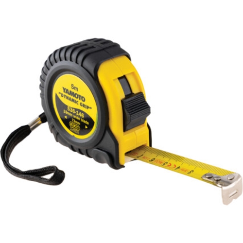 Yamoto HD Dynamic Grip Tape Measure, 19mm x 5M | YMT5361460K