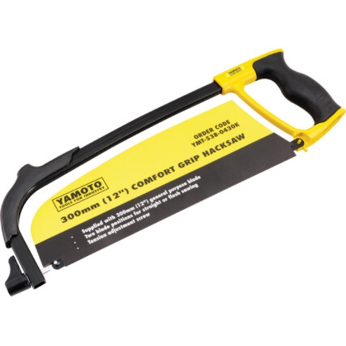 Yamoto Comfort Grip Hacksaw, 300mm | YMT5380430K