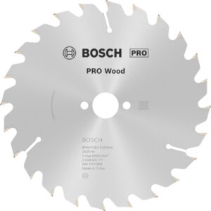 Bosch PRO Wood Circular Saw Blade, Ø160MM X B20MM X 1.8MM - 24T | 2608641171