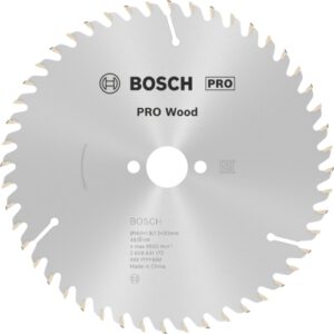 Bosch PRO Wood Circular Saw Blade, Ø160MM X B20MM X 1.8MM - 48T | 2608641172