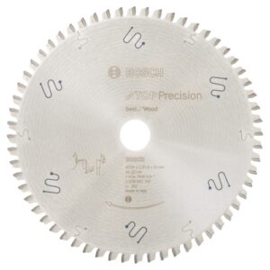 Bosch Top Precision Wood Circular Saw Blade, Ø254MM X B30MM X 2.3MM - 60T | 2608642102