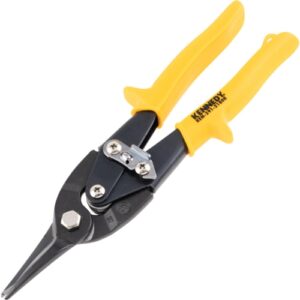 Kennedy Manual Aviation Snips, Cut Straight, Cr-V Blade | KEN5912180K